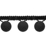 Expo 20 yards of 1 1/2 " Bonita Pom Pom Fringe Trim Expo 20 yards of 1 1/2 " Bonita Pom Pom Fringe Trim